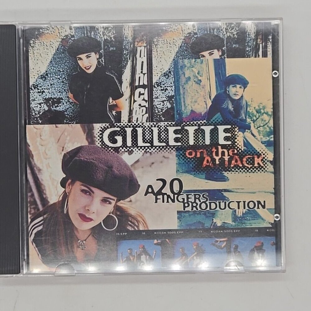 Gillette On The Attack A 20 Fingers Production OOP 90s Hip Hop CD